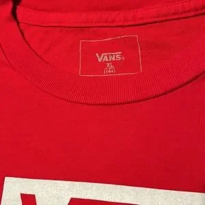 Kids Vans shirt XL equivalent mens medium bought journeys